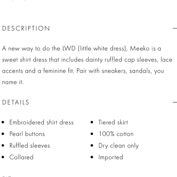 BRAND NEW NWT Alice + Olivia White Meeko Eyelit Embroidered Mini Shirt Dress - Picture 8 of 14